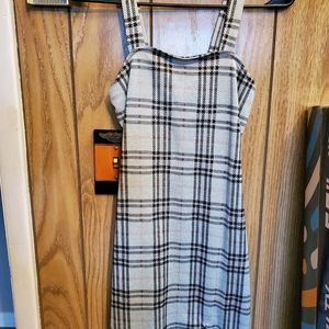 Rue21 plaid midi dress.